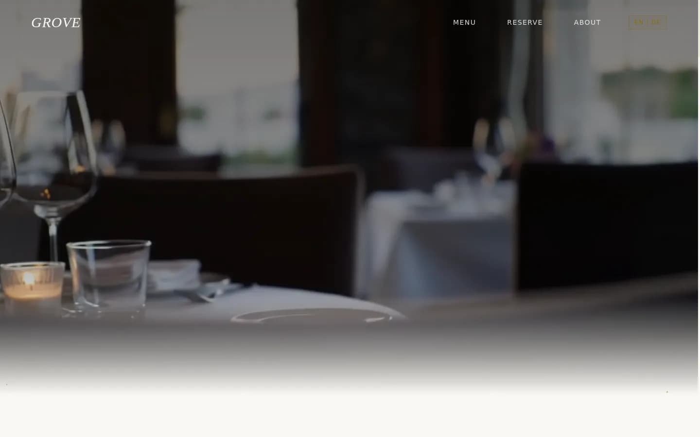 Gastro Demo — Projekt-Screenshot